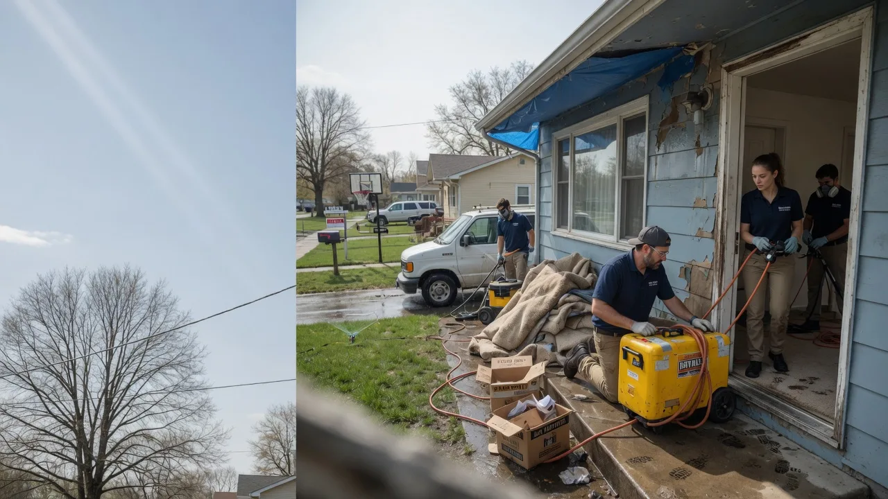 Basement Flood Cleanup in Lonetree, WY near me